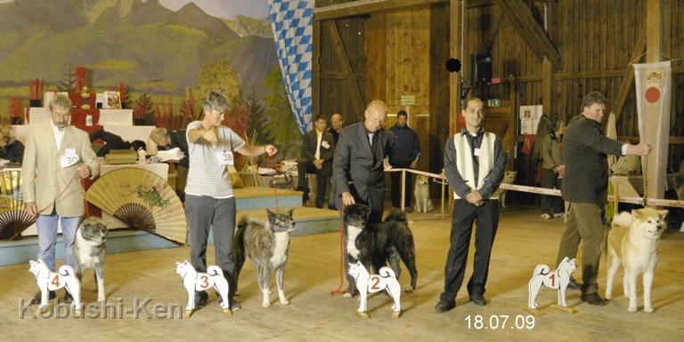 DSC_6042a.jpg - Kosho bekommt V2 in der Offenen Klasse auf der 1. Vereinssieger-Ausstellung in Grassau