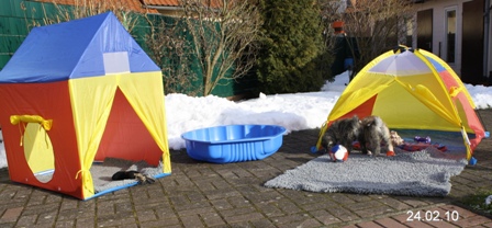 playground in our garden